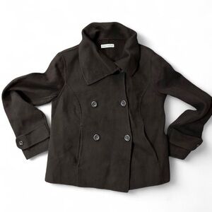 brown wool coat by Cambridge Dry Goods
